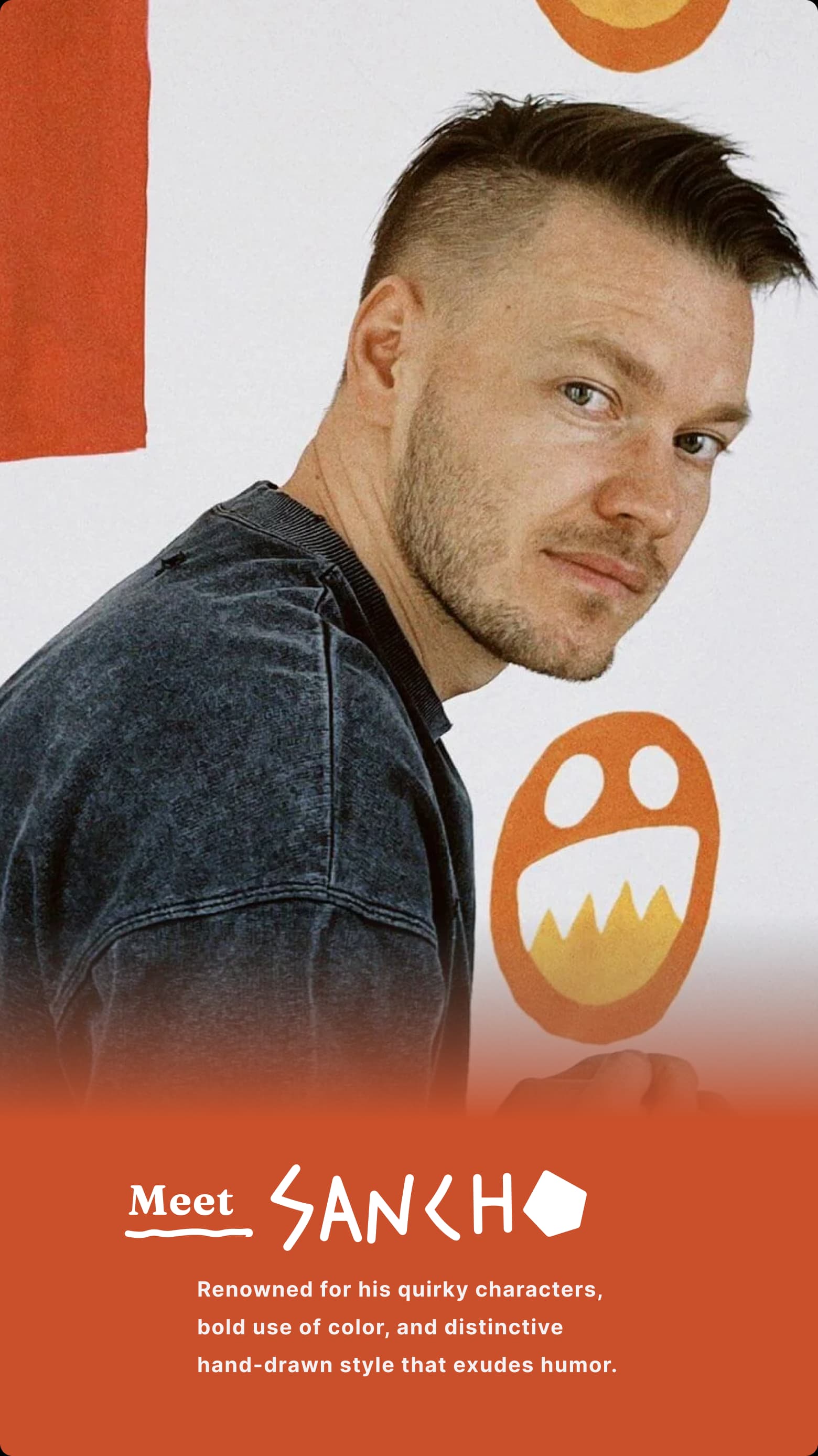 George is having a great time